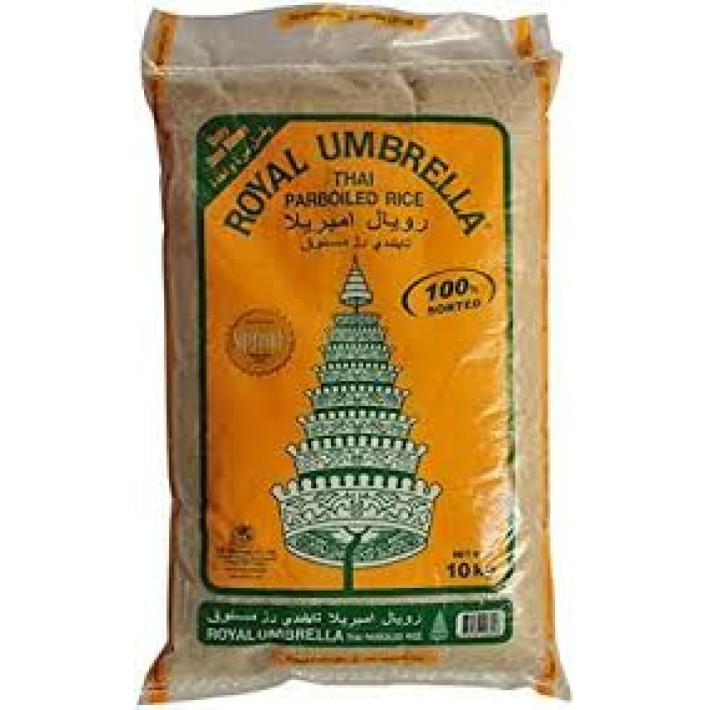 ROYAL UMBRELLA THAI PARBOILED RICE 20KG 