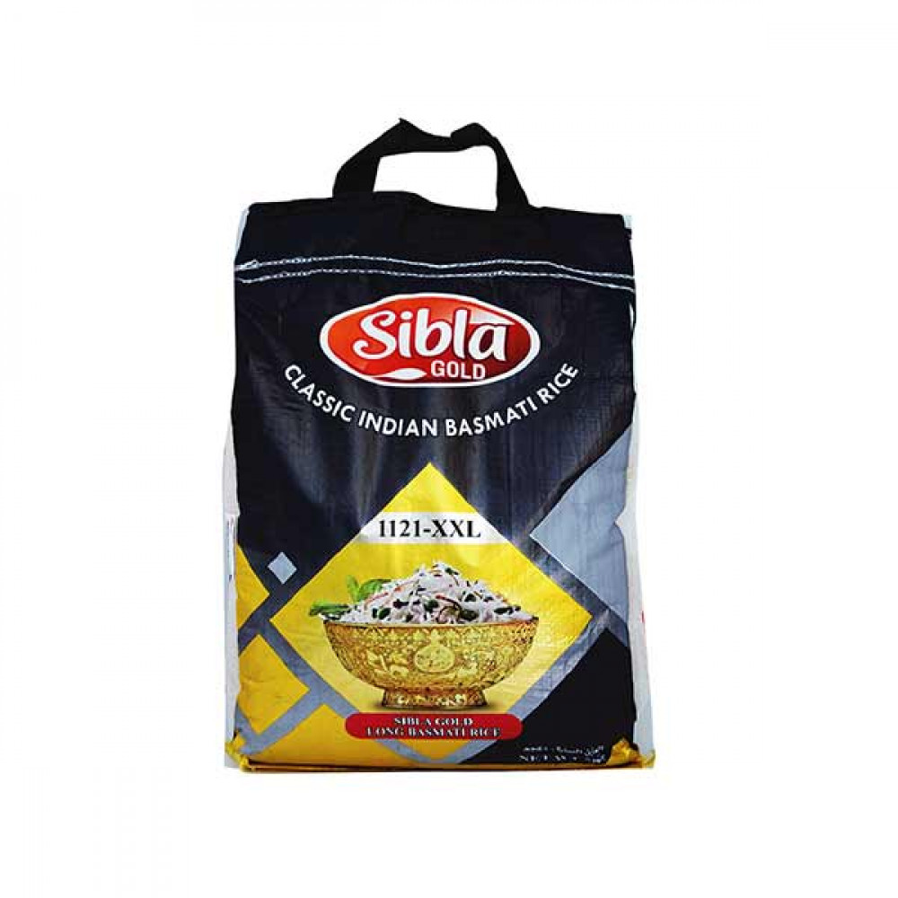 SIBLA GOLD CLASSIC INDIAN XXL BASMATI RICE 5 KG SIBLA GOLD CLASSIC INDIAN XXL BASMATI RICE 5 KG