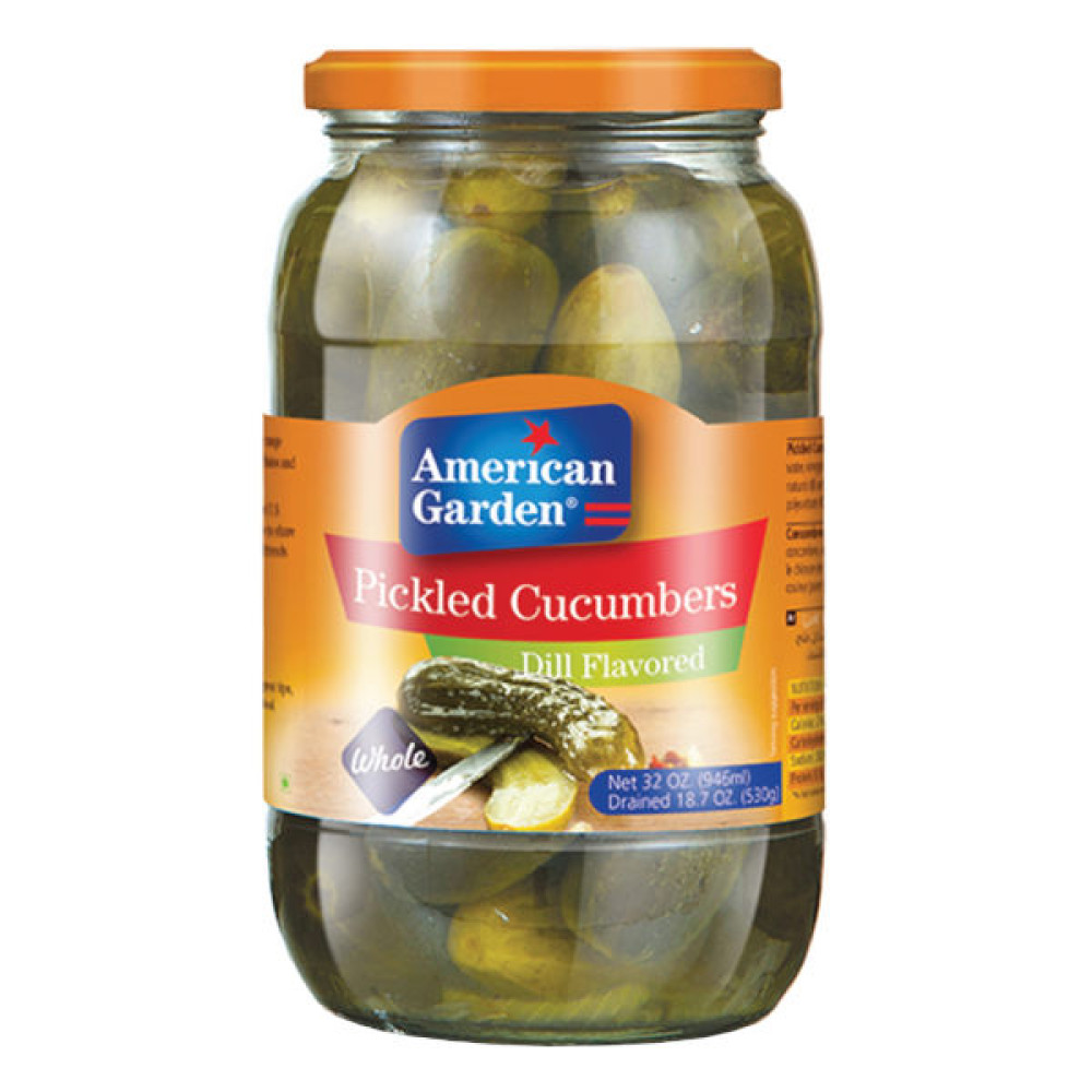 AMERICAN GARDEN PICKLED CUCUMBER DILL FLAVOURED 946ML 