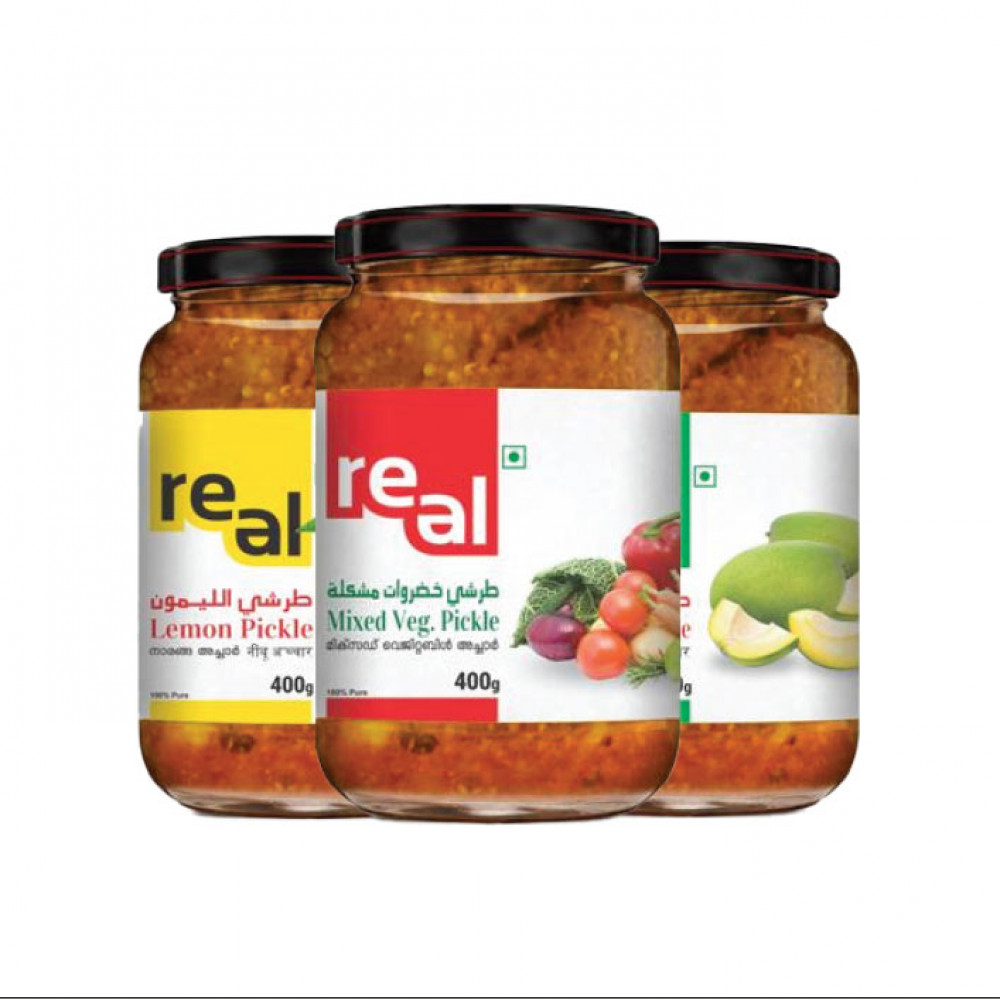 Real Ast Pickle 3S*400Gm