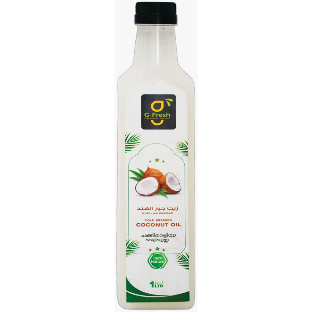 G-FRESH COLD PRESSED COCONUT OIL 500 ML