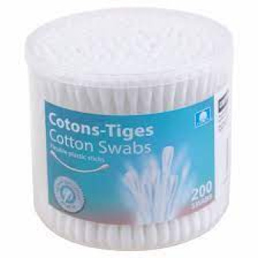 SOFT COTTON SWABS 6S*200 S