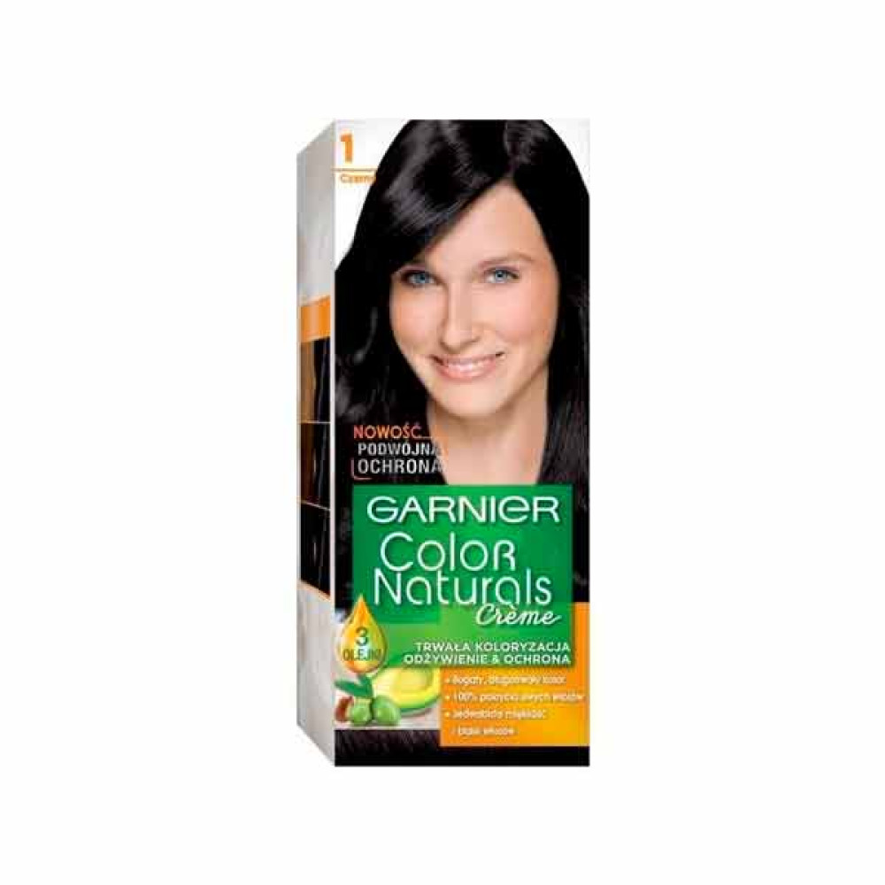 GARNIER HAIR COLOUR 1 BLACK 