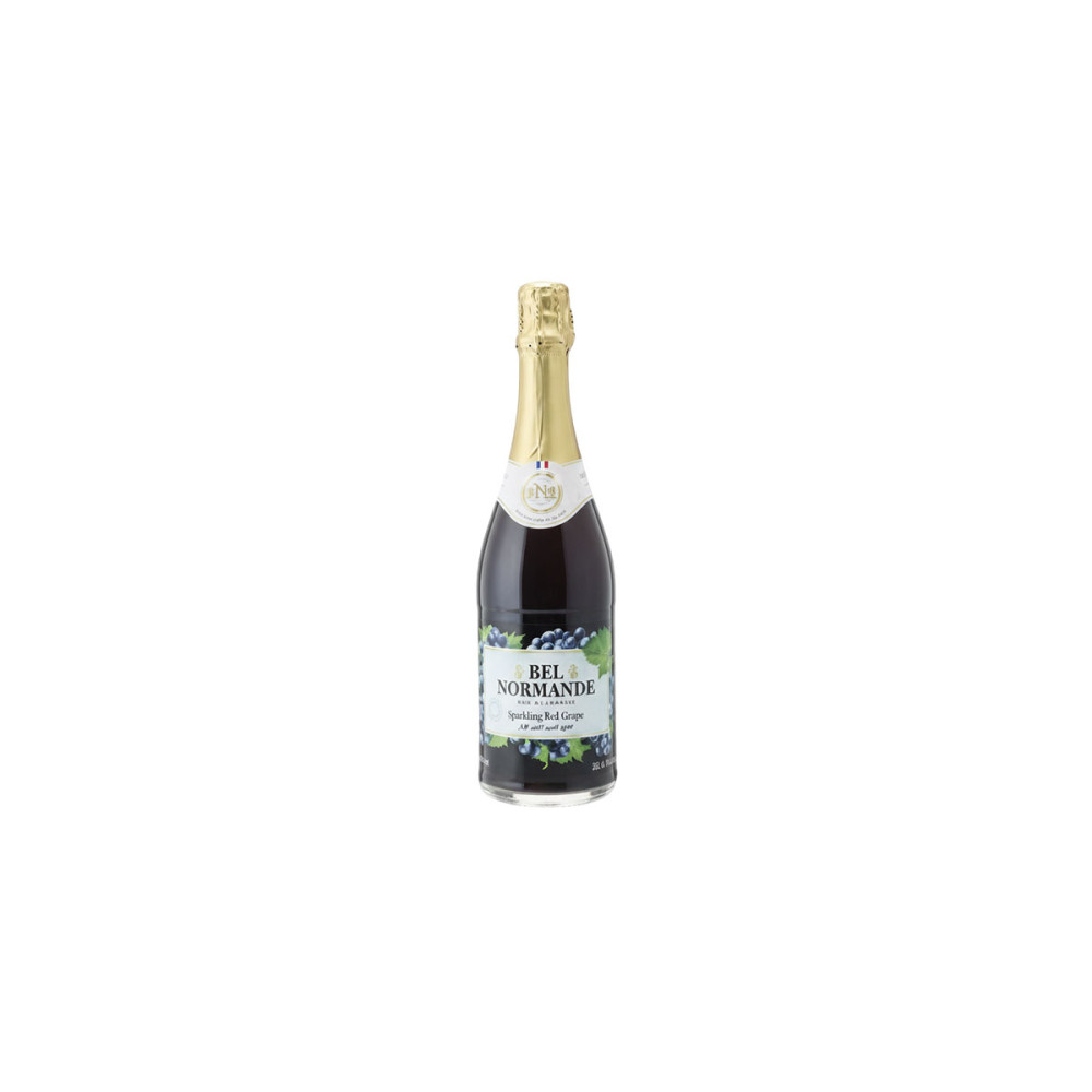 BEL NORMANDE SPARKLING RED GRAPE JUICE 750 ML