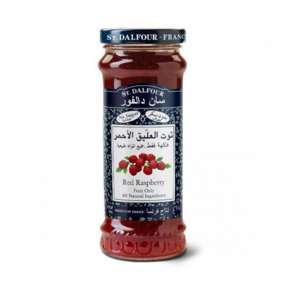 St. Dalfour Red Raspberry Jam 284gm  St. Dalfour Red Raspberry Jam 284gm