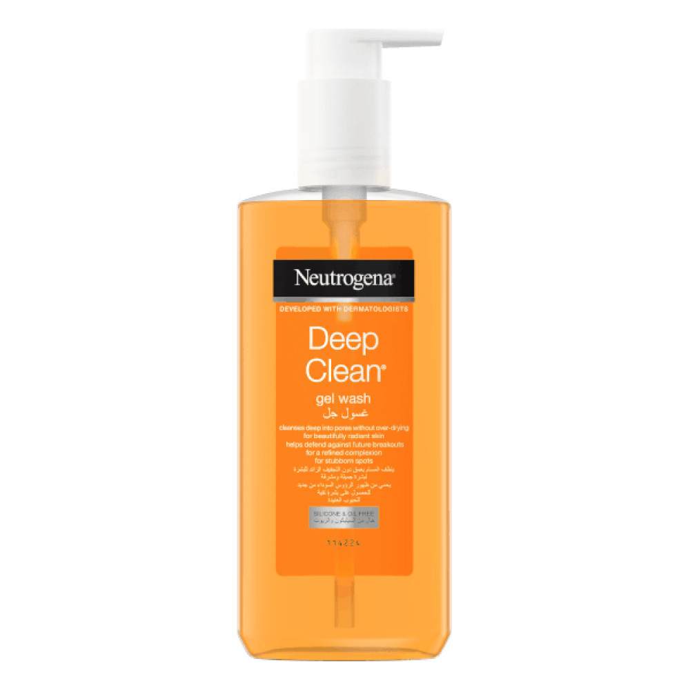 NUTROGENA DEEP CLEAN FACE WASH 200ML 