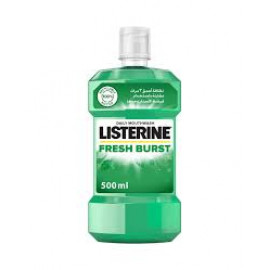 Listerine Fresh Burst Mouthwash 500Ml