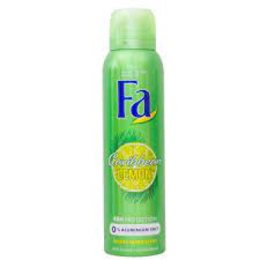 FA CARRIBEAN LEMON DEO SPRAY 150ML