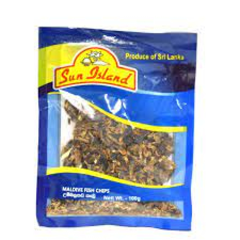 SUN ISLAND MALDIVE FISH CHIPS 100GM