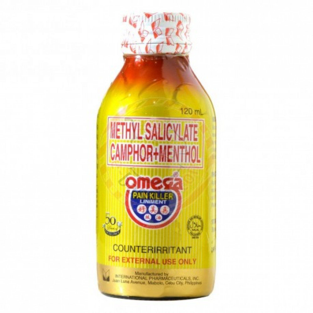 Omega Pain Killer Liniment 120ml  Omega Pain Killer Liniment 120ml