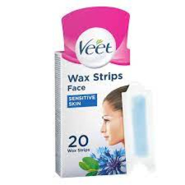 VEET MINI FACE AND BIKINI WAX STRIPS