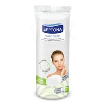SEPTONA ROUND BAG BEAUTY COTTON PADS 70S