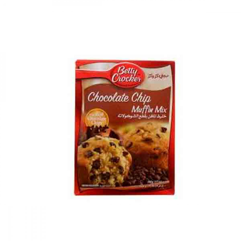 Betty Crocker Muffin Mix Chocolate Chip 500gm  Betty Crocker Muffin Mix Chocolate Chip 500gm