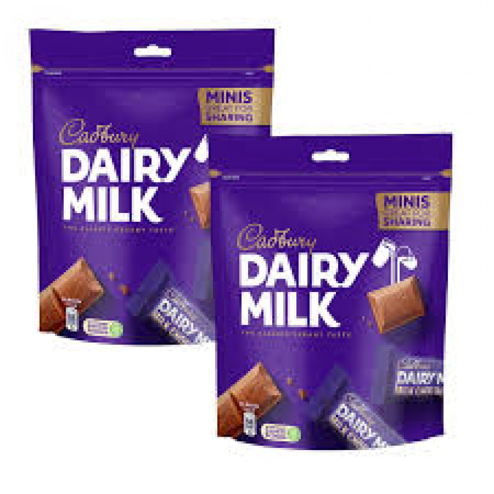 Cadbury Dairy Milk Mini Dony Bag 2Sx168Gm Spl