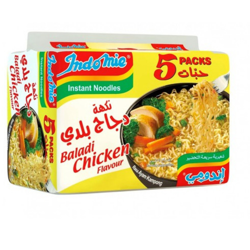 INDOMIE CHICKEN NOODLES 72GM NEWX5