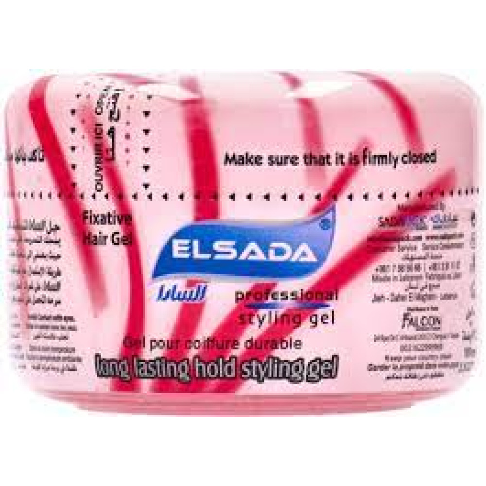 ELSADA HAIR GEL PINK 100ML
