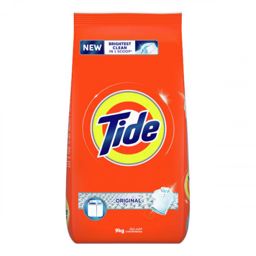 Tide Detergent Powder Original Scent 9Kg - تايد مسحوق غسيل بالرائحة ...