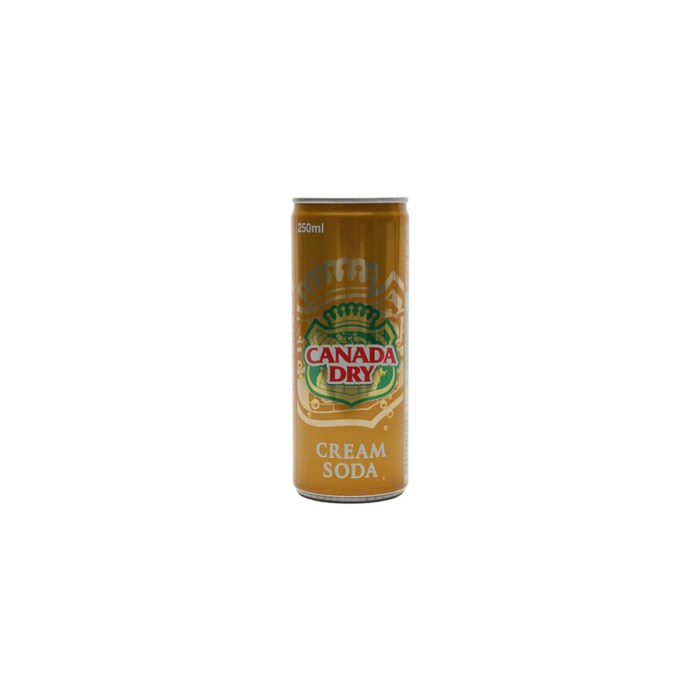 CANADA DRY CREAM SODA 250 ML