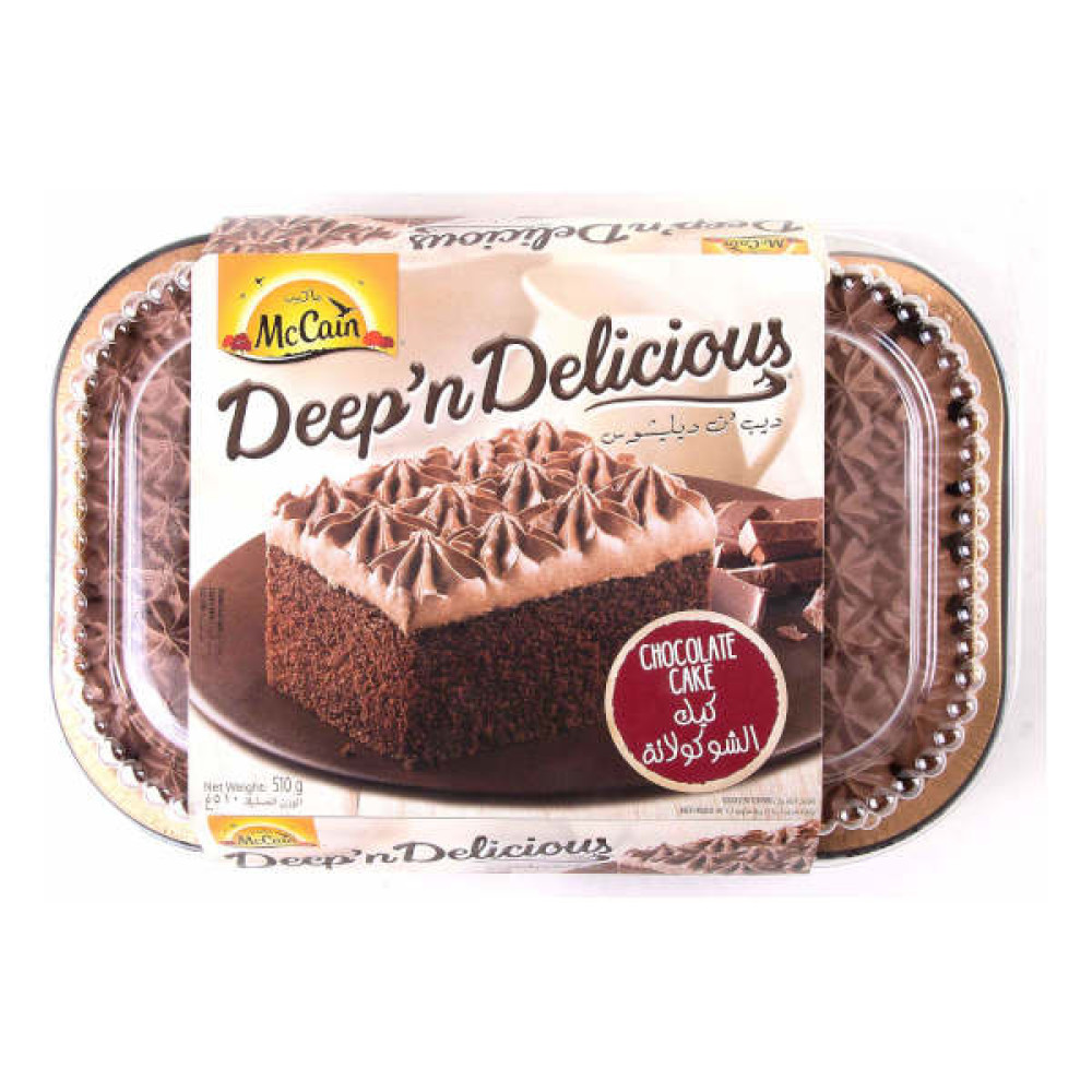 MCCAIN DEEP'N DELICIOUS CHOCOLATE CAKE 510GM 