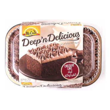 MCCAIN DEEP'N DELICIOUS CHOCOLATE CAKE 510GM 