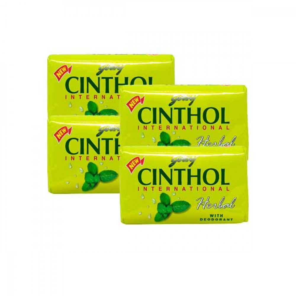 Godrej Cinthol Soap-Herbal (3+1) 175gm 