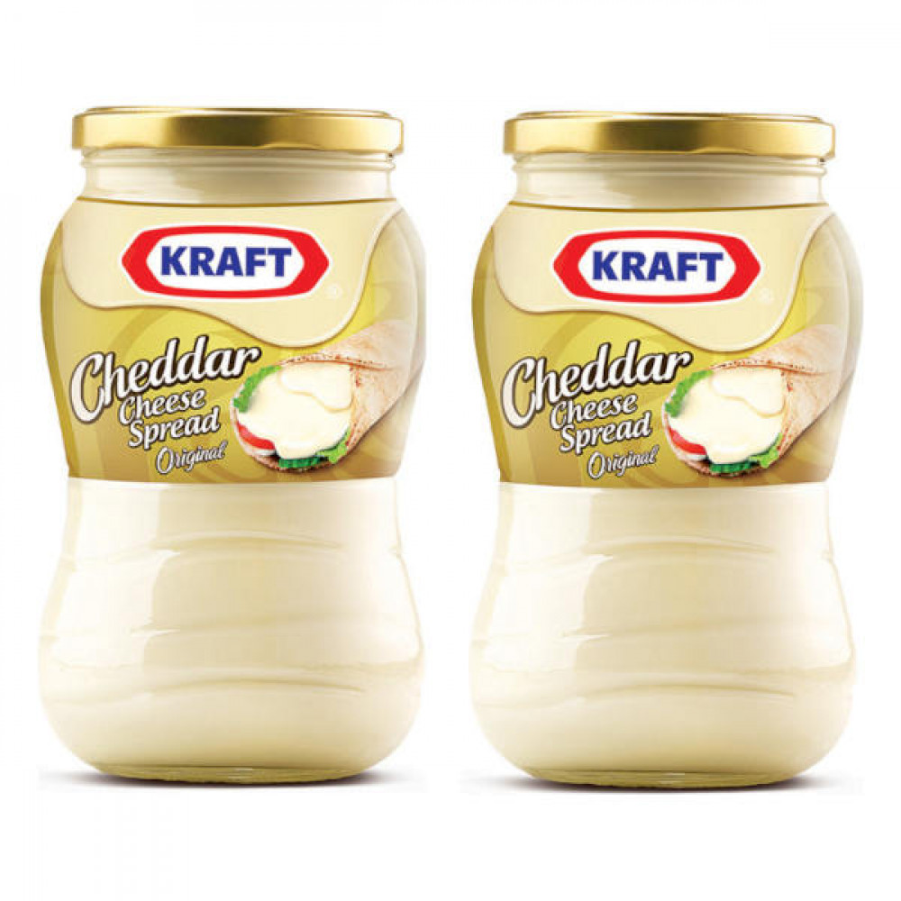 Kraft Cheddar Cheese Spread Original 2 x 480gm 