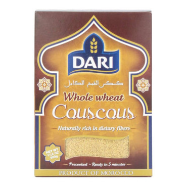 DARI WHOLE WHEAT COUSCOUS 500GM 