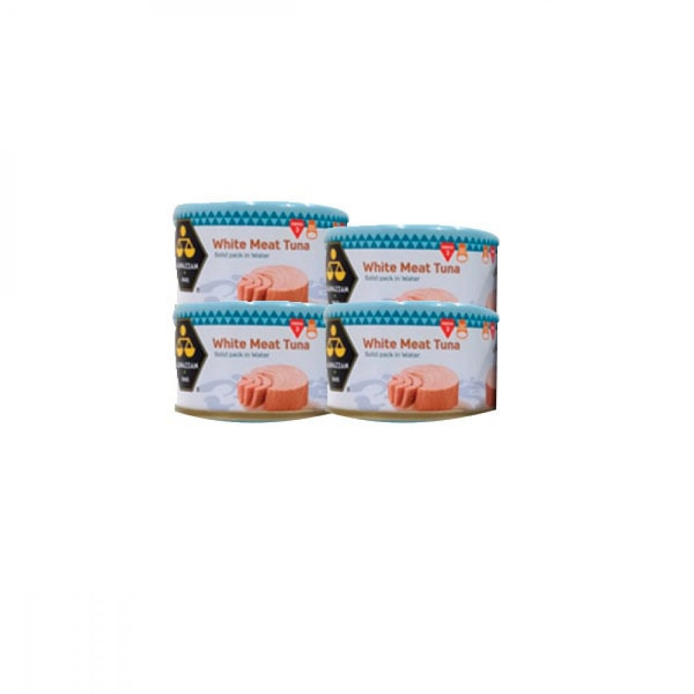 Al Wazzan White Meat Tuna In Water 4 x 160gm  Al Wazzan White Meat Tuna In Water 4 x 160gm