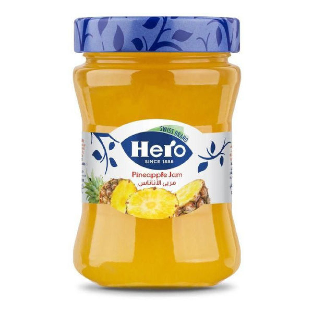 HERO PINEAPPLE JAM 340GM 