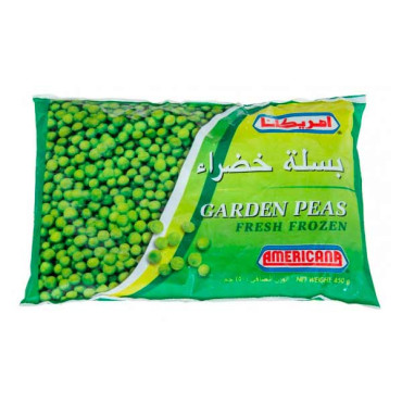AMERICANA GARDEN PEAS 450GM 