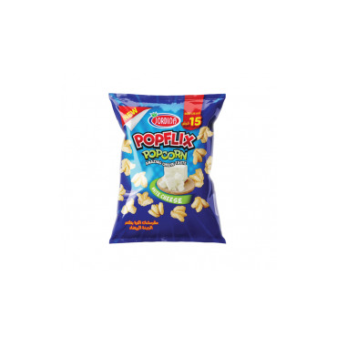 JORDINA POPFLIX WHITE CHEESE POPCORN 45GM