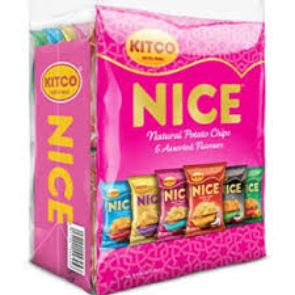 NICE CHIPS ASTD BAG 19 X 22GM