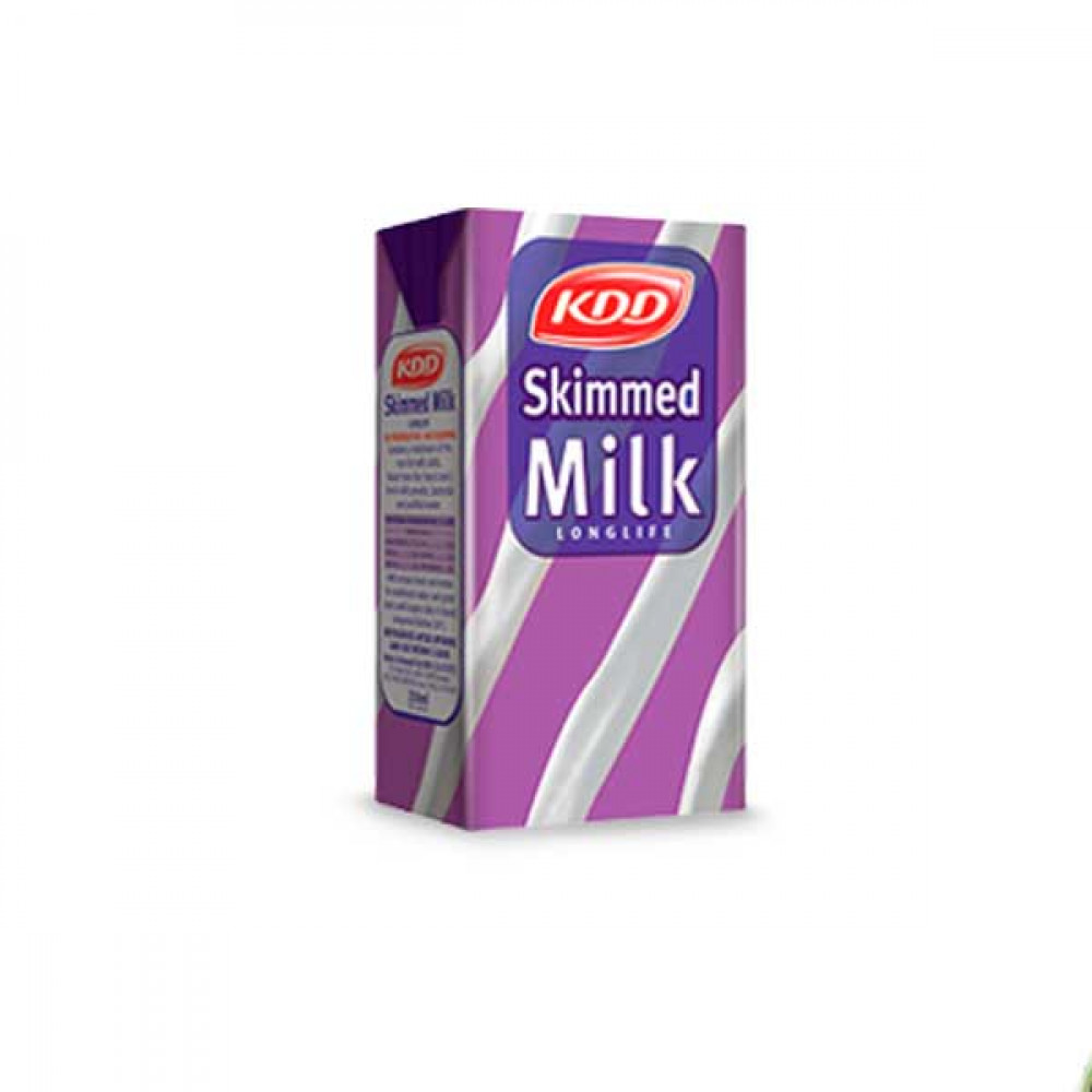 KDD Long Life Skimmed Milk 6 x 250ml 