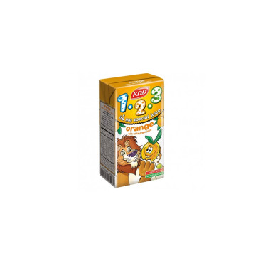 KDD ORANGE NECTAR NO SUGAR ADDED 125ML
