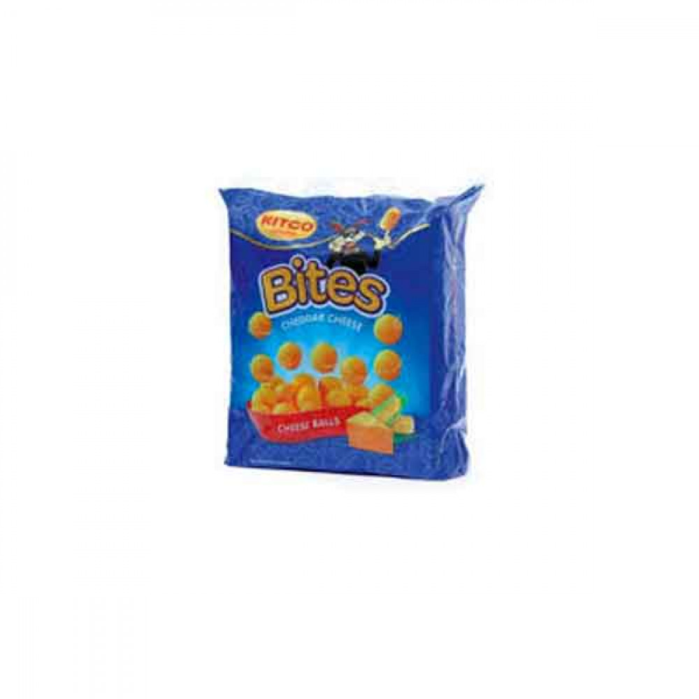 Kitco Bites Cheese Balls Bag 20 X 20gm  Kitco Bites Cheese Balls Bag 20 X 20gm