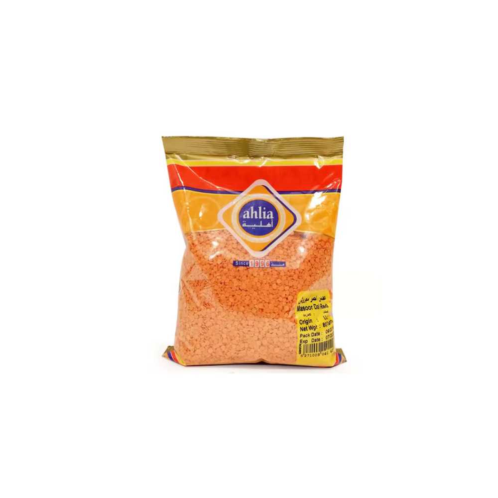 AHLIA AH414 MASOOR RED WHOLE 800GM