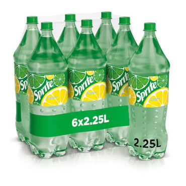 SPRITE SOFT DRINK 6 X 2.25LTR 