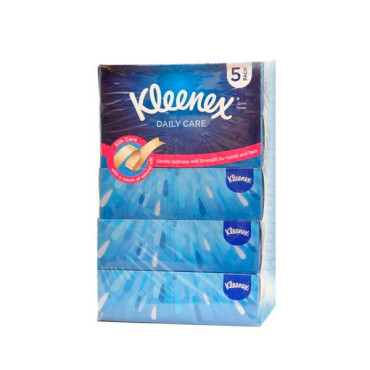 KLEENEX DAILY CARE 130S 4+1 FREE 
