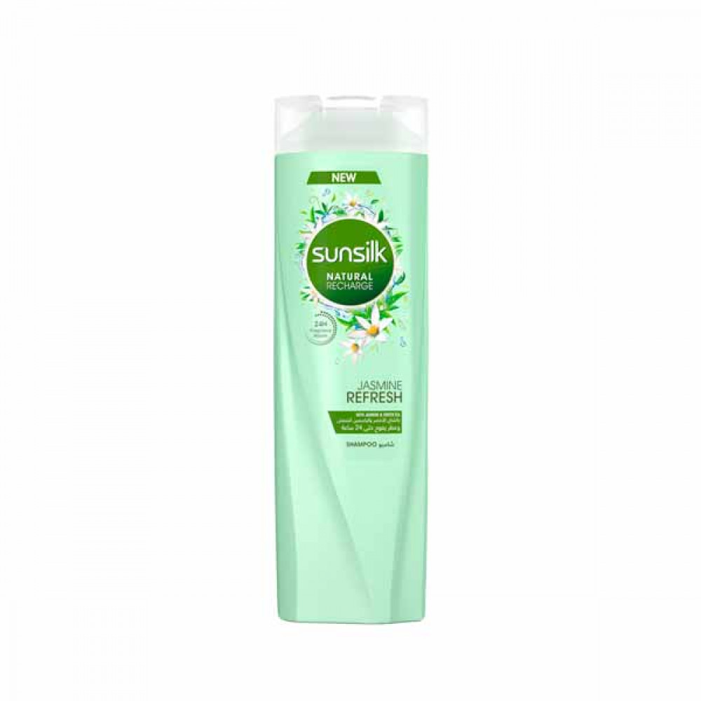 Sunsilk Natural Shampoo Jasmine Referesh 400ml  Sunsilk Natural Shampoo Jasmine Referesh 400ml