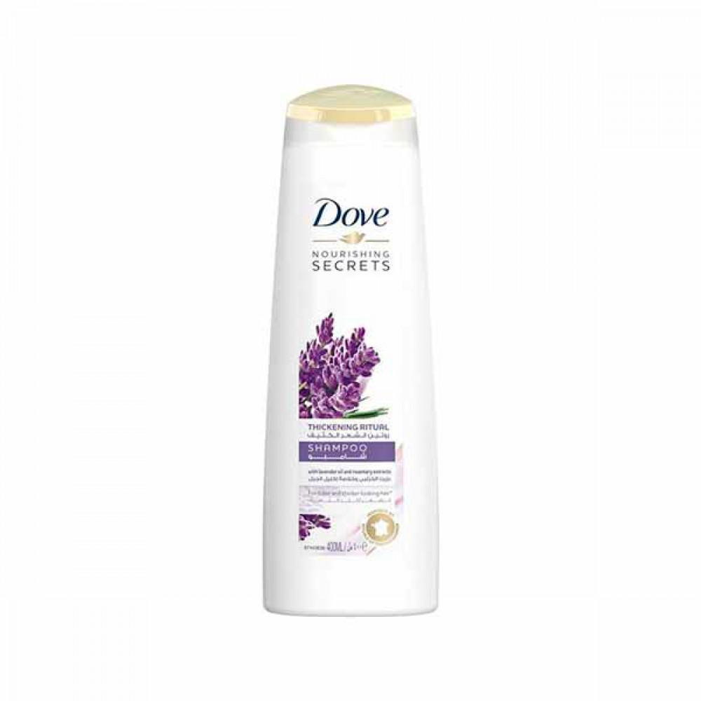 Dove Thickening Ritual Shampoo Lavender 400ml  Dove Thickening Ritual Shampoo Lavender 400ml