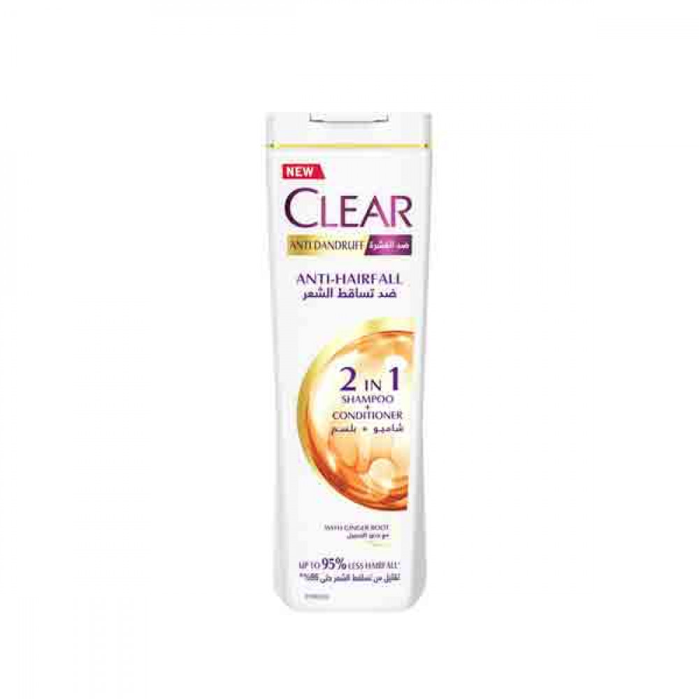 Clear Shampoo Anti Hair Fall 400ml 