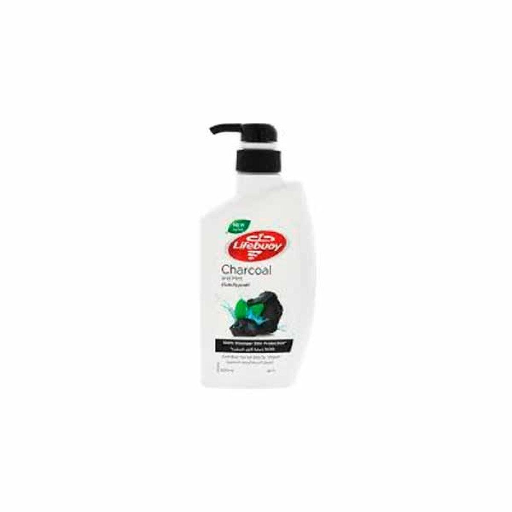 LIFEBUOY BODY WASH CHARCOAL AND MINT 500ML 