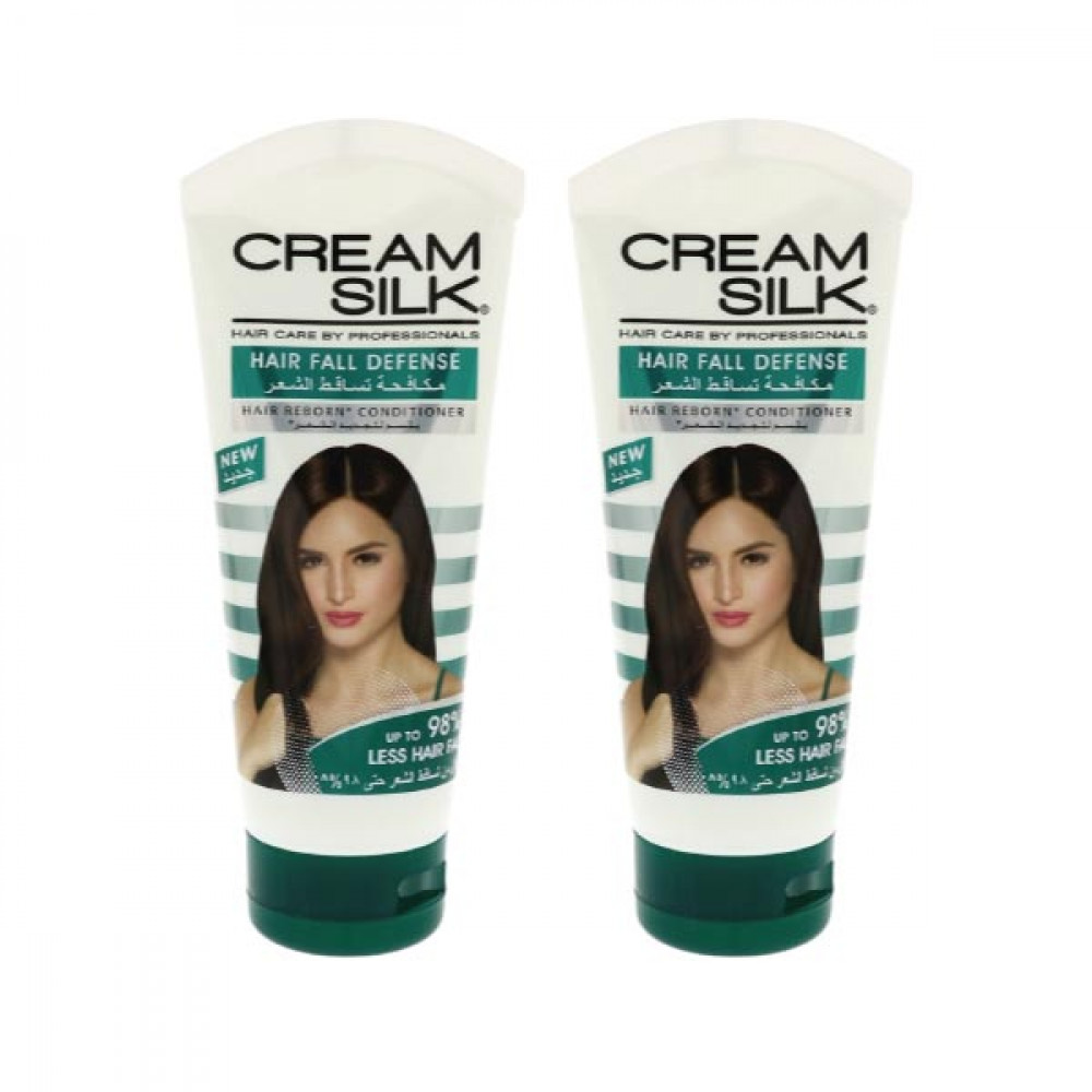 Cream Silk Conditioner Hair Fall Defense 2 x 180ml  Cream Silk Conditioner Hair Fall Defense 2 x 180ml