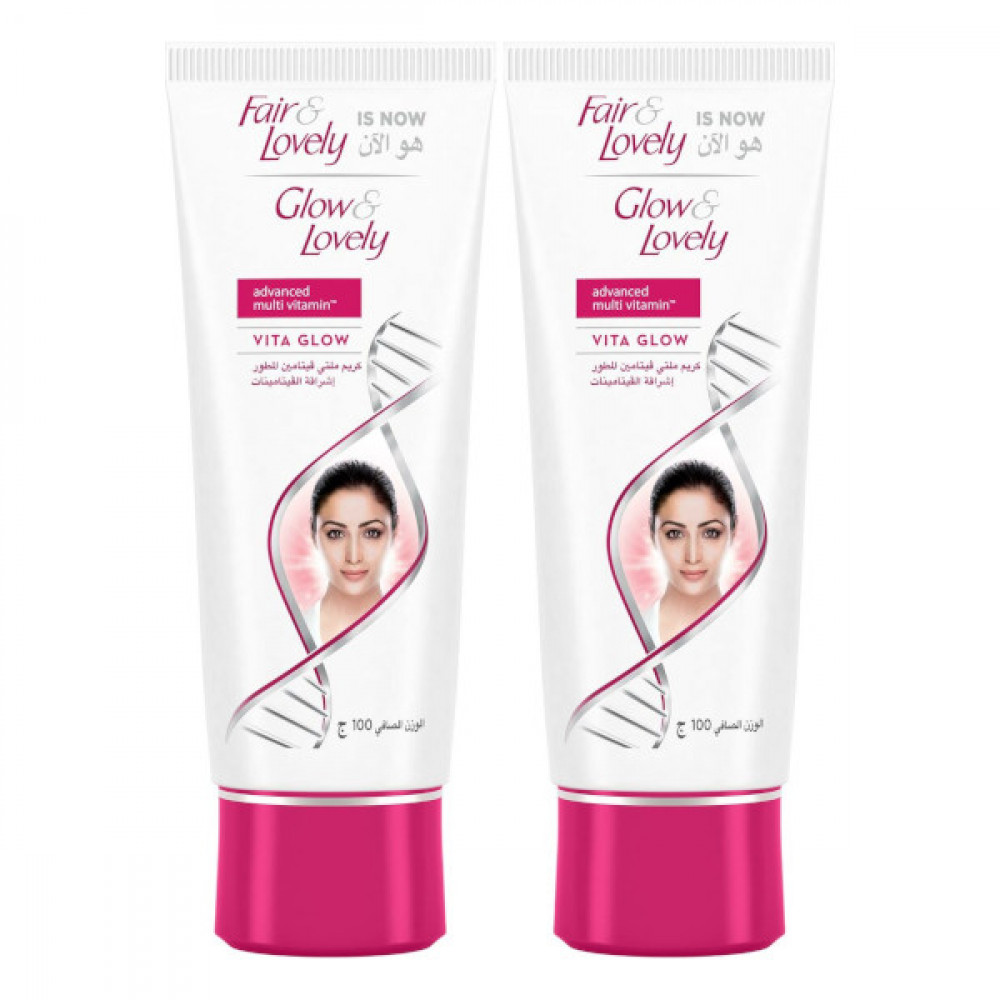 Glow & Lovely Multi Vitamin Fairness Cream 2 x 100gm  Glow & Lovely Multi Vitamin Fairness Cream 2 x 100gm