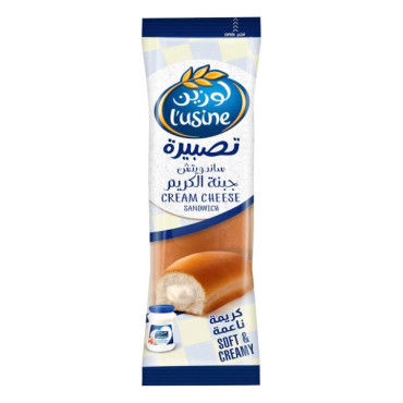 LUSINE CREAM CHEESE SANDWICH 112.5GM 