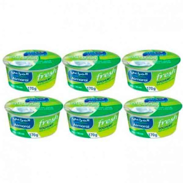 ALMARAI FRESH YOGHURT LOW FAT 6 X 170GM 