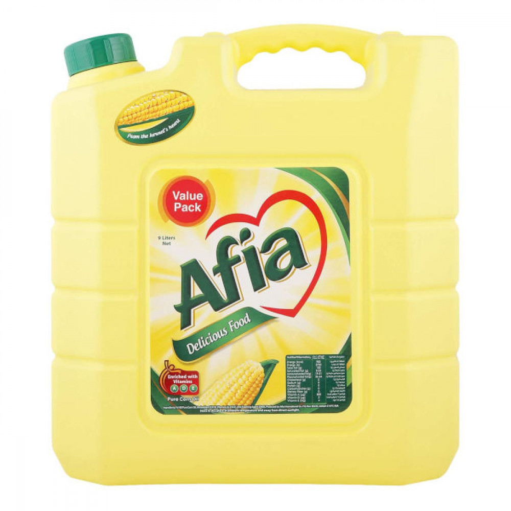 Afia Corn Oil 9Ltr 