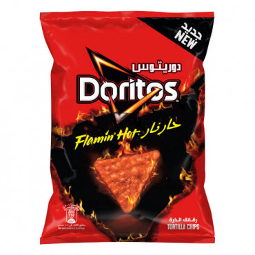 Doritos Tortilla Chips Flamin Hot 175gm 