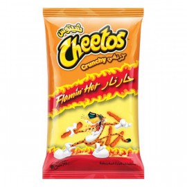 Cheetos Crunchy Flamin Hot Corn Snacks 54gm