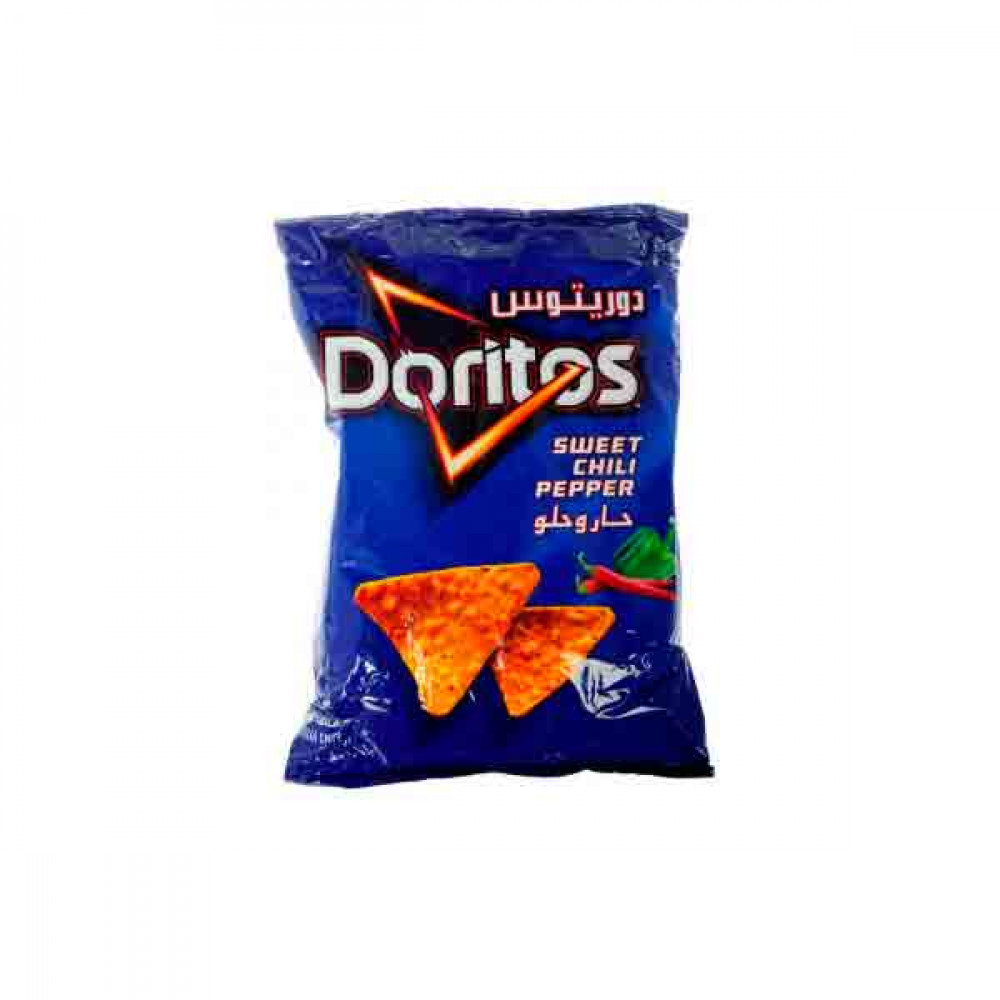 Doritos Tortilla Chips Sweet Nacho Cheese 180gm  Doritos Tortilla Chips Sweet Nacho Cheese 180gm